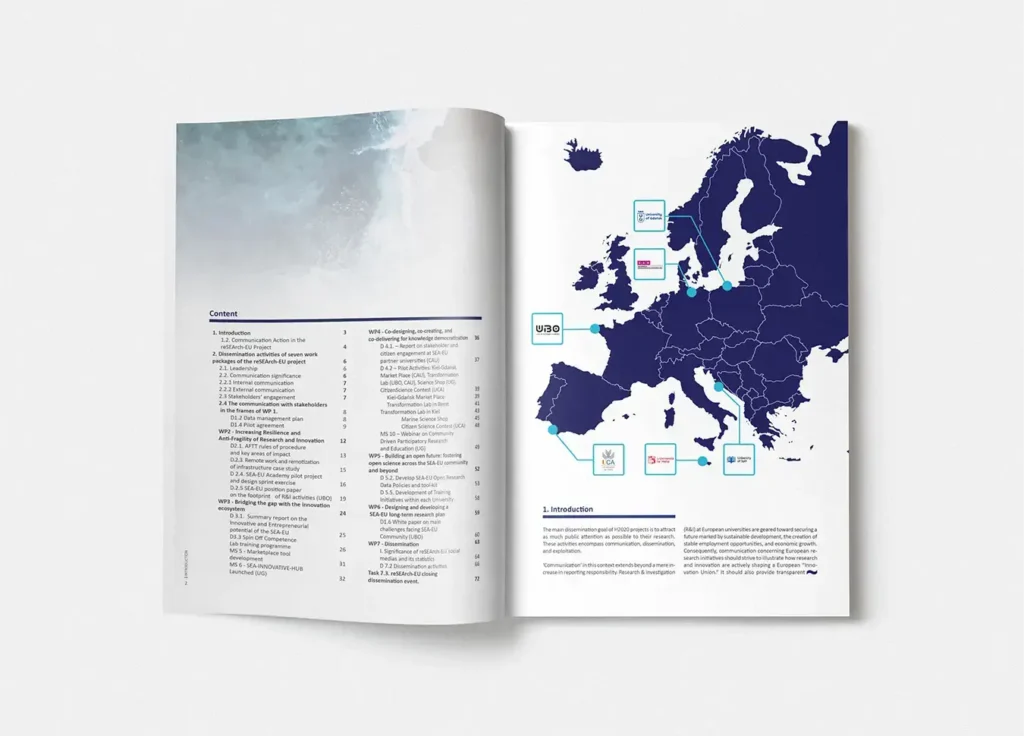 Revista Stakeholders del proyecto reSEARch EU (SEA EU)